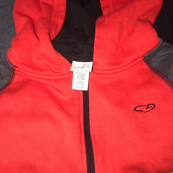 Boys Champion Color Block Hoodie - XL - Picture 3 of 3